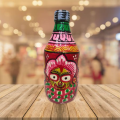 Decorative Bottle Jagannath Multicolor