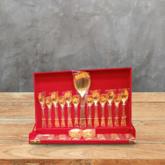 Cutlery Set Brass