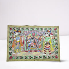 Paintings Madhubani Doli Handmade Paper 11X15"