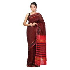 Saree Silk Pochampalli Pattu Multicolour Image 1