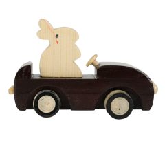 Rabbit Car Maroon 