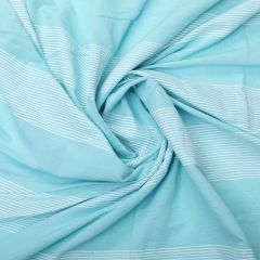 Bedspread  Cotton Light Blue 90x100 (Double Bed Sheet with Pillow Cover)