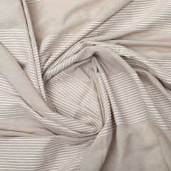 Bedspread  Cotton White Line