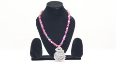 ZTH BEADS NECKLACE EARING ZTH BEADS PEARL MLT COLOUR 