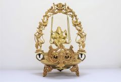 Brass Urli Hanging Ganesha 