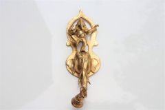 Brass Wall Decor Ganesh With Bell  