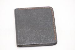 Leather M Wallet Multipocket Black